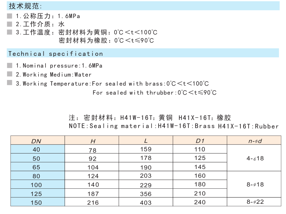 416/416A黃銅升降式緩閉止回閥H41W-16T/H41X-16T (消聲型)