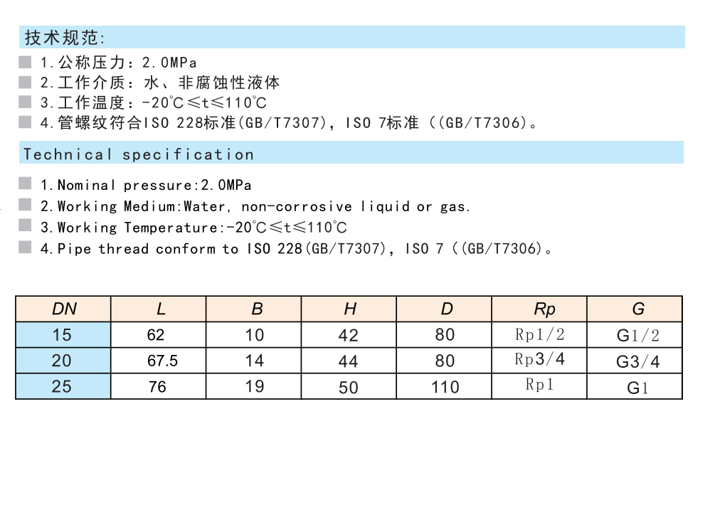 266L黃銅球閥